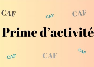 Prime d’activité