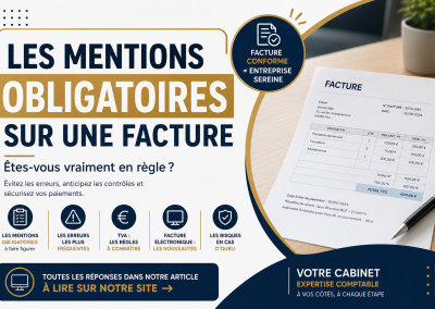 Les mentions obligatoires sur une facture