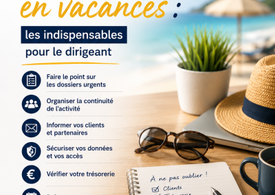 Check-list avant de partir en vacances