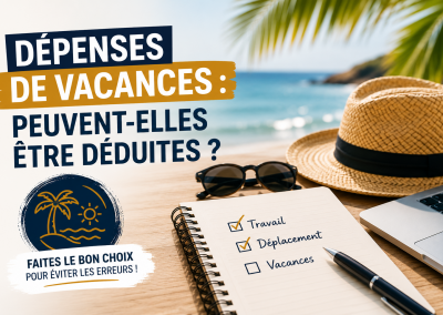 Dépenses de vacances : peuvent-elles être déduites par l’entreprise ?