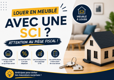 SCI + location meublée