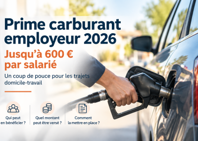Prime carburant employeur 2026 : ce qu’il faut retenir